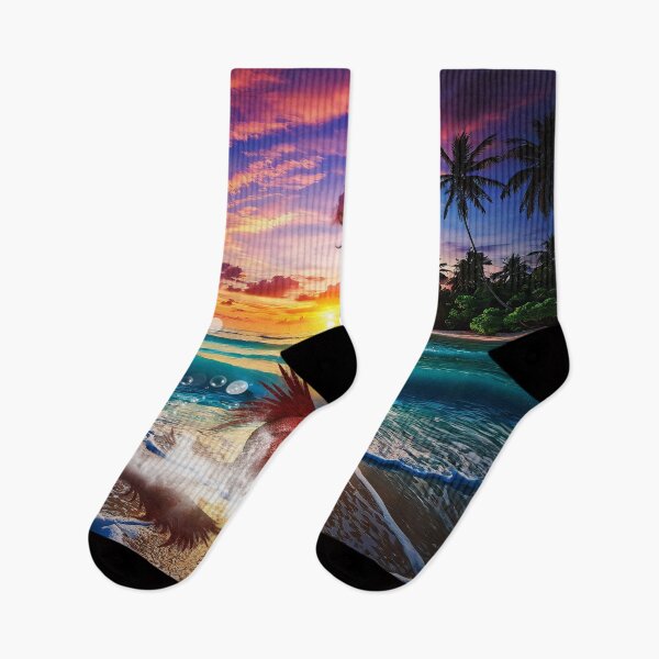 Item preview, Stunning sunset on the beach  designed and sold by nicky2342.