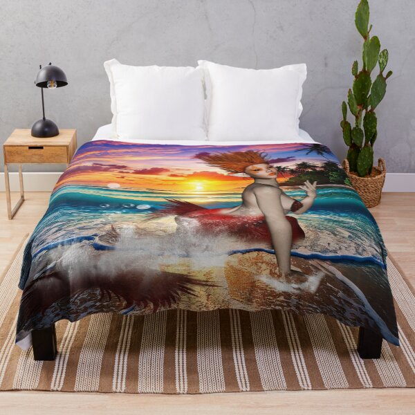 Item preview, Stunning sunset on the beach designed and sold by nicky2342.