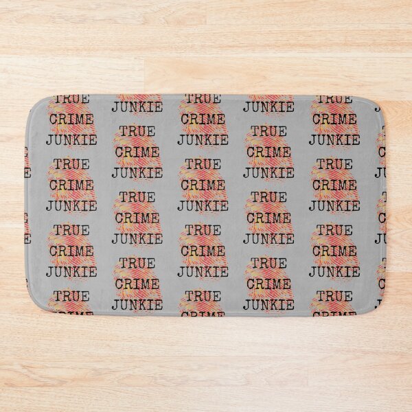 Item preview, True Crime Junkie - crime scene fingerprint designed and sold by MotherOfBears.