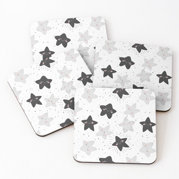 Item preview, Cute hand drawn cartoon stars pattern designed and sold by DarianaArt.