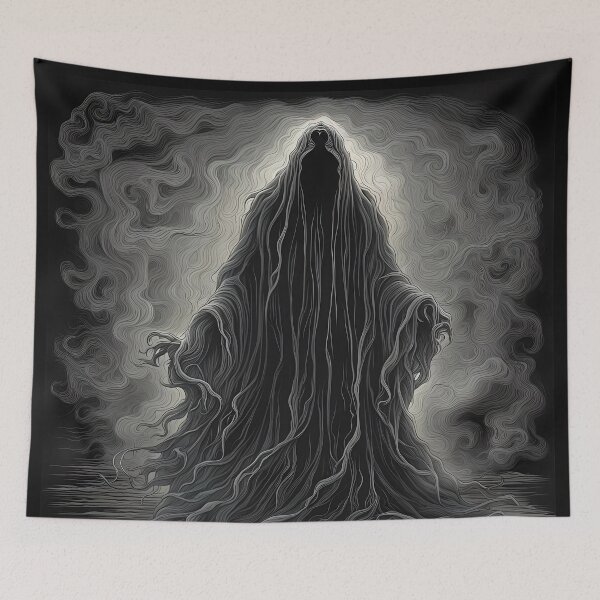 Item preview, Beautiful Ghostly Apparition, Scary Supernatural Entity designed and sold by Glimmersmith.