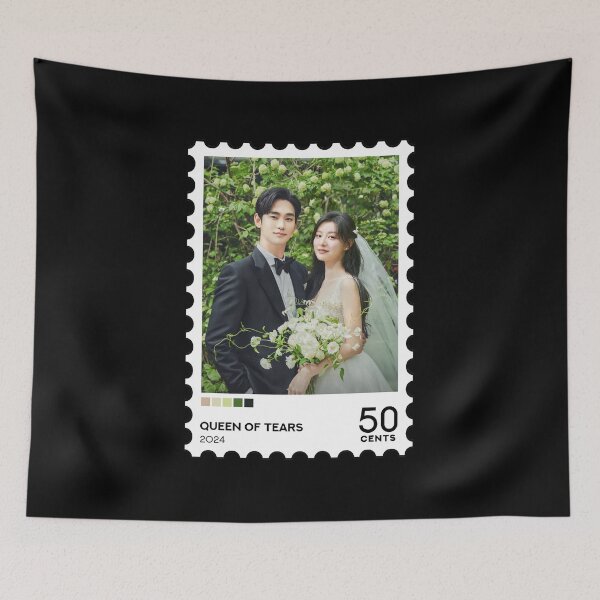 Item preview, Queen of Tears (2024) Stamp designed and sold by RabbitK.