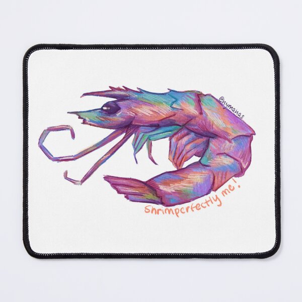 Item preview, “Shrimperfectly me” colorful shrimp! designed and sold by Nymanas.
