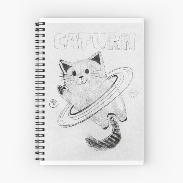 Item preview, Caturn Happy Cat Sticker designed and sold by CatStickershere.