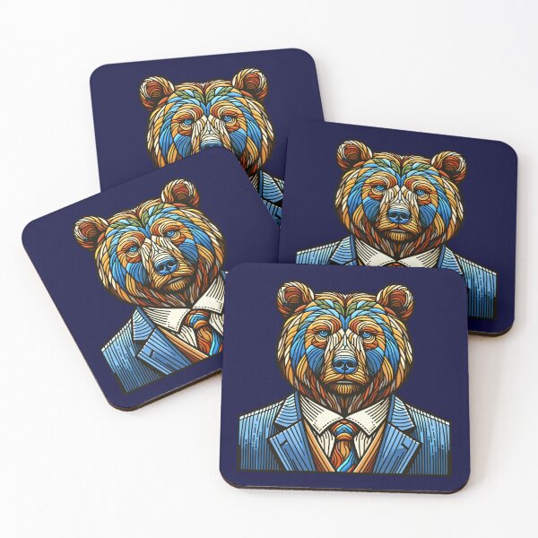 Item preview, Business Bear Man designed and sold by Catherine Harrison.