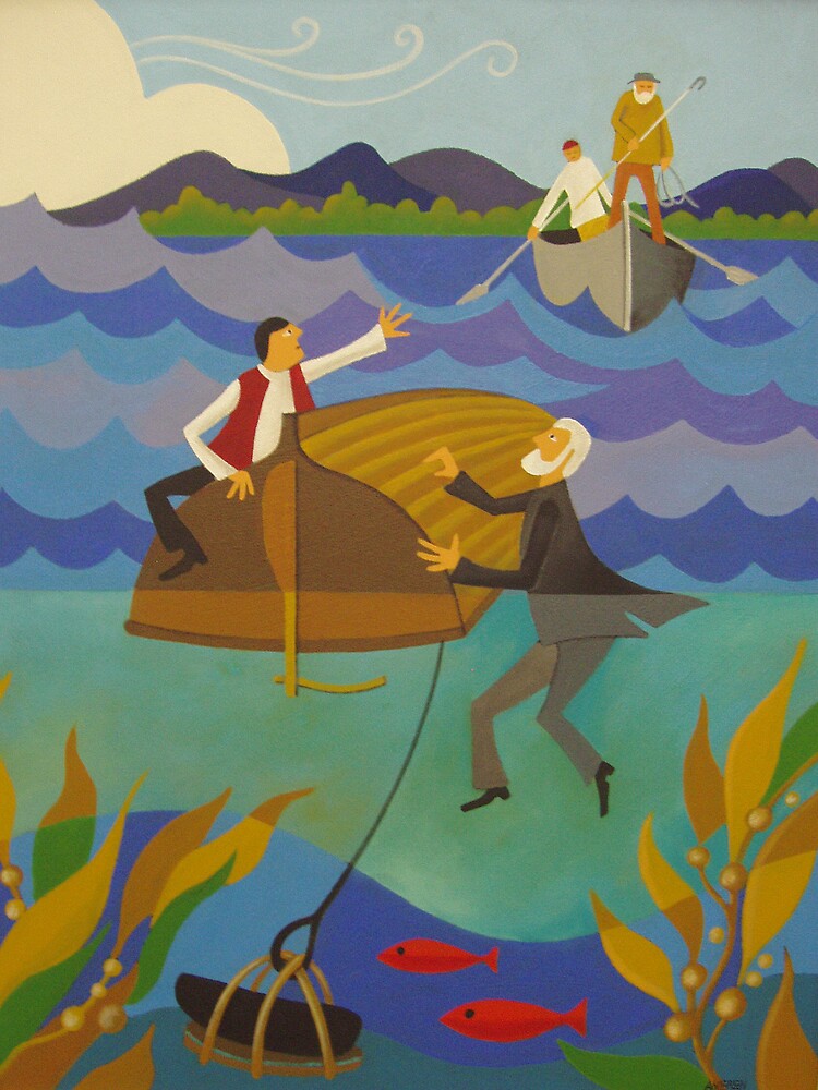 ELI, CLARENCE AND THE KILLICK 1845 by arttas