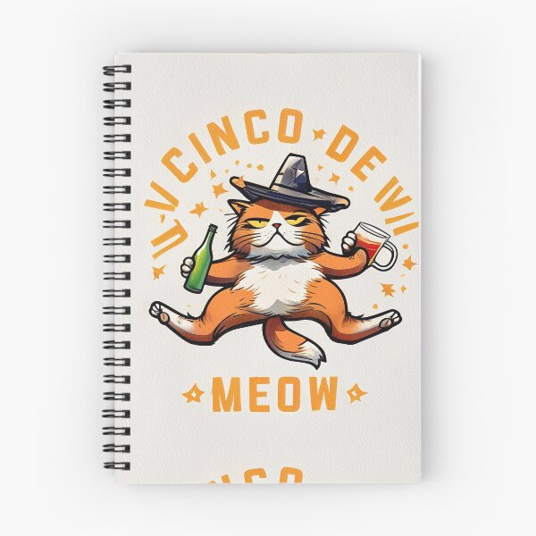 Item preview, Cinco De Mayo Cat Sticker designed and sold by CatStickershere.