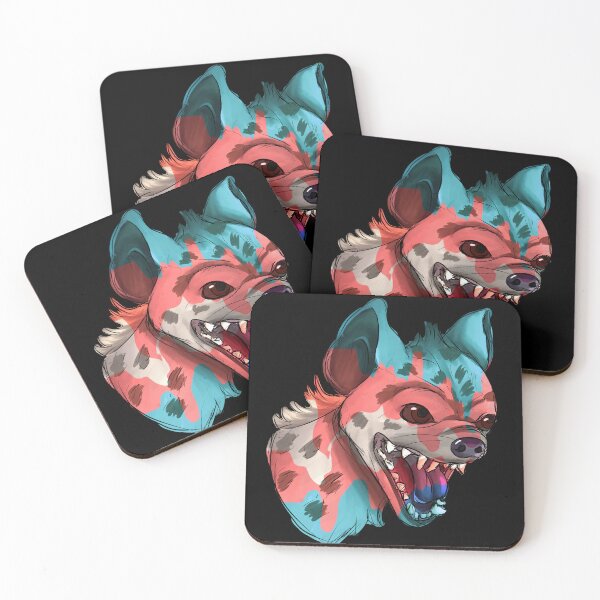 Item preview, Hyena Head Trans Flag designed and sold by ChronicCrafting.