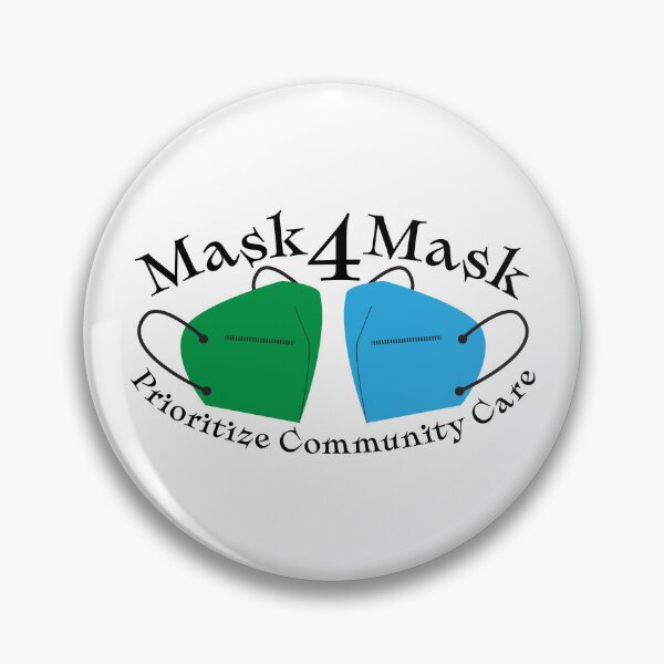 Item preview, Mask4Mask Community Care: Green and Blue designed and sold by Fin-Art-.
