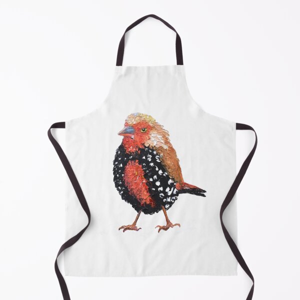 Item preview, Painted Firetail Finch bird designed and sold by MatsonArtDesign.