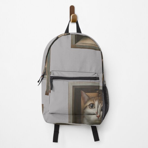 Item preview, "Curious Cat Conundrum: All Checked Off! Everything's Here!" designed and sold by Teeverva Studio.