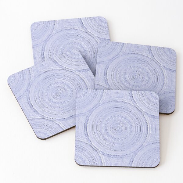 Item preview, Monochromatic Mandala Pattern in Pastel Purple designed and sold by Artistestella.