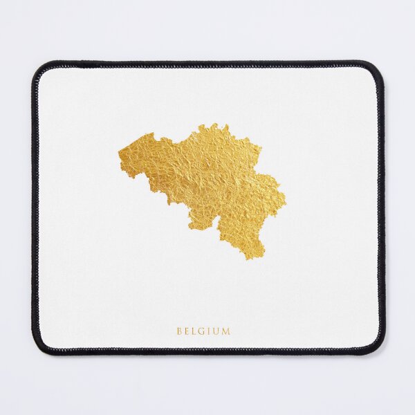 Item preview, Belgium Gold Map designed and sold by ArtPrints.