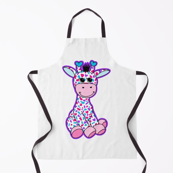 Item preview, Cute Androgyne Pride Flag Giraffe Pink Purple Blue designed and sold by JoyfulJen.