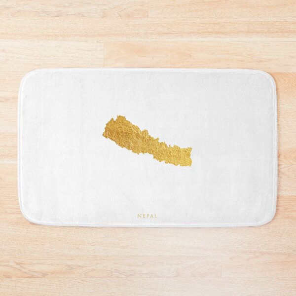 Item preview, Nepal Gold Map designed and sold by ArtPrints.
