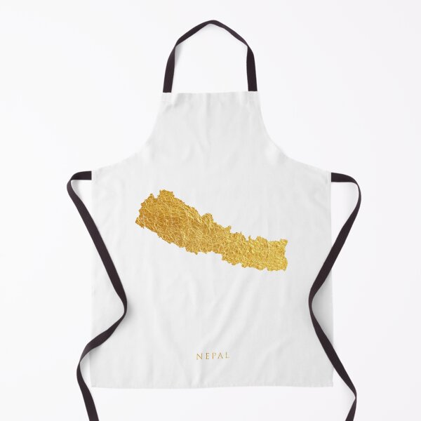 Item preview, Nepal Gold Map designed and sold by ArtPrints.