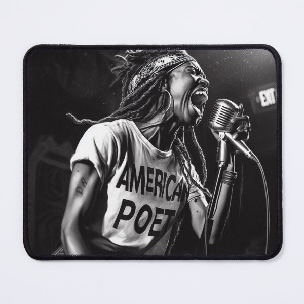 Item preview, American Poet  designed and sold by Antuan Simmons.