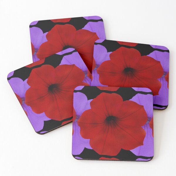 Item preview, Red Purple Petunia Photography / Floral Photography designed and sold by Victoria Rose.