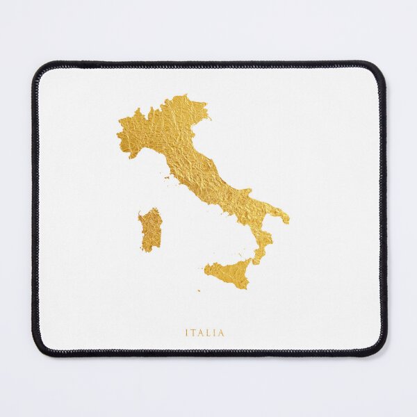 Item preview, Italia Gold Map designed and sold by ArtPrints.