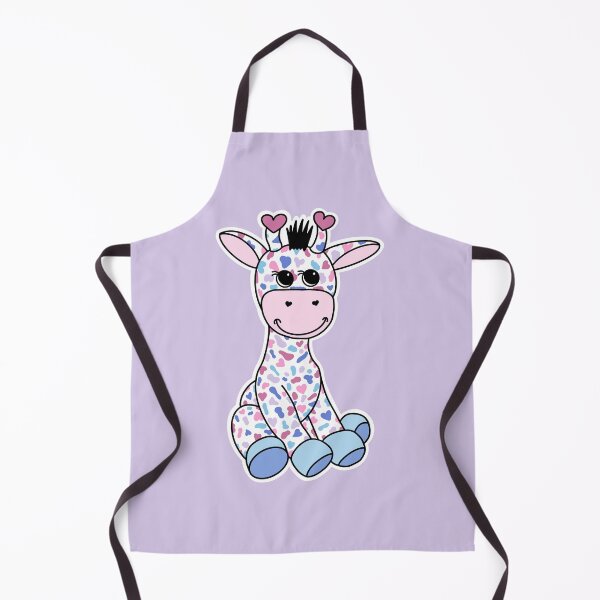 Item preview, Cute Bigender Pride Flag Giraffe Pastel Pink Purple Blue designed and sold by JoyfulJen.