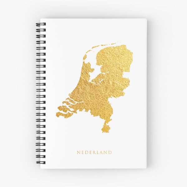 Item preview, Nederland Gold Map designed and sold by ArtPrints.