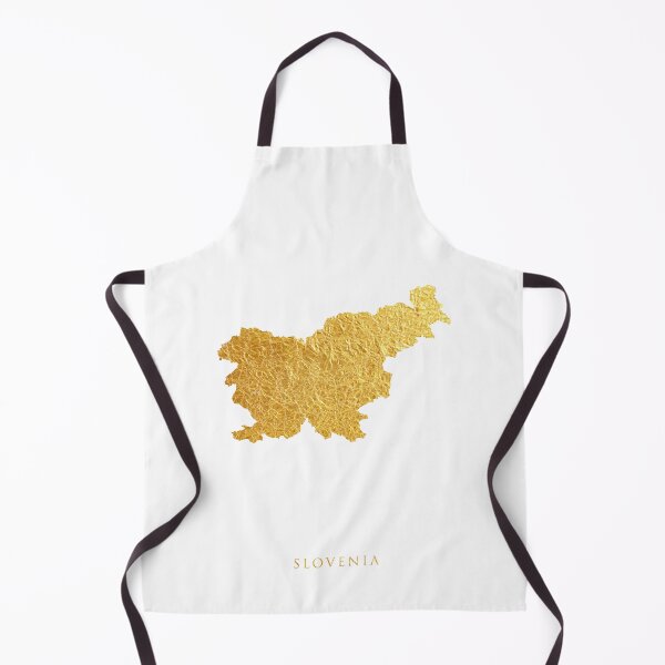 Item preview, Slovenia Gold Map designed and sold by ArtPrints.