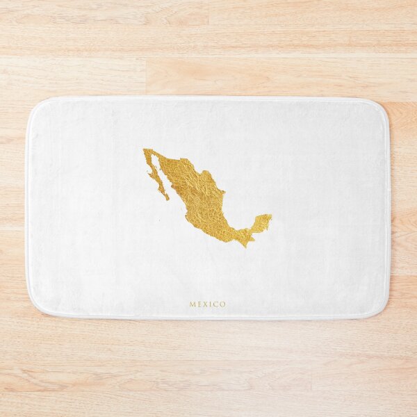 Item preview, Mexico Gold Map designed and sold by ArtPrints.