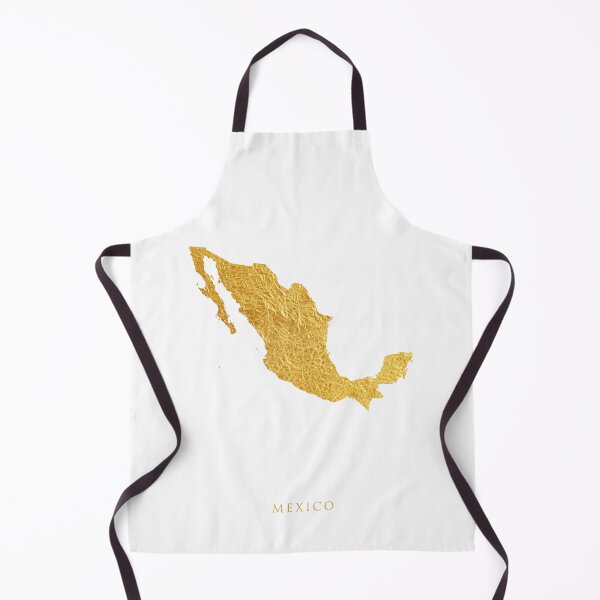 Item preview, Mexico Gold Map designed and sold by ArtPrints.