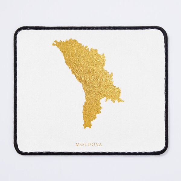 Item preview, Moldova Gold Map designed and sold by ArtPrints.