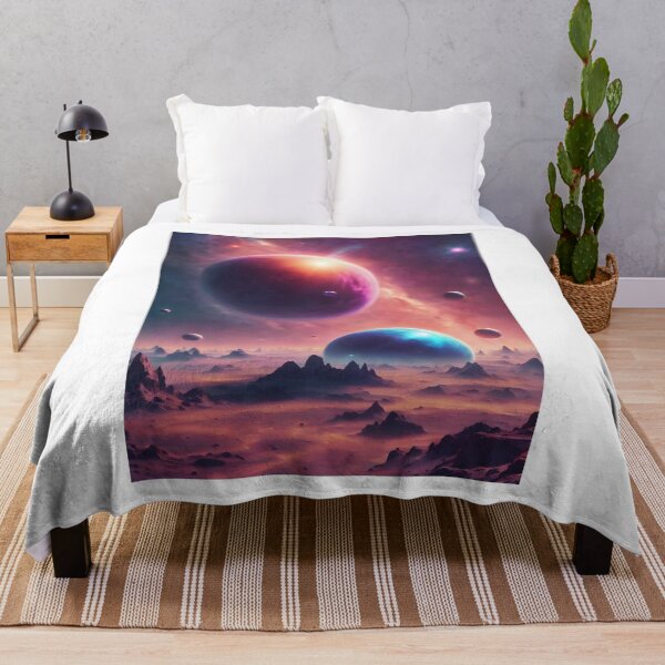 Item preview, Strange new worlds fantasy future planets designed and sold by icemanphotos.