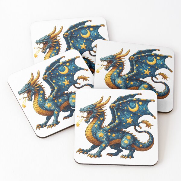Item preview, Starry Night Dragon #3 designed and sold by Xsquilax.