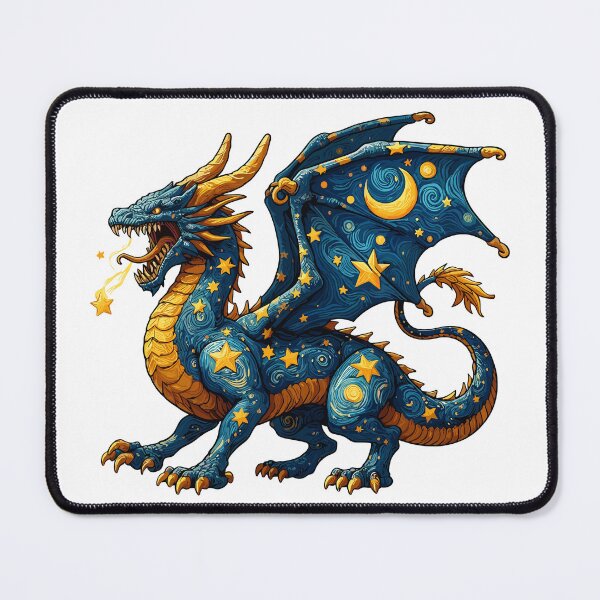 Item preview, Starry Night Dragon #3 designed and sold by Xsquilax.