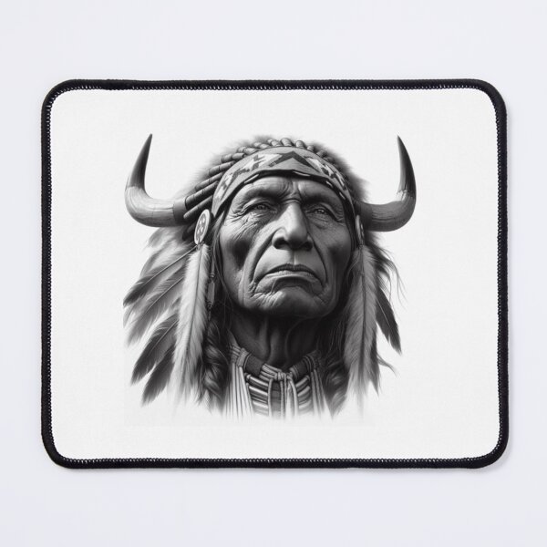 Item preview, Native American Chief designed and sold by warrior4print.