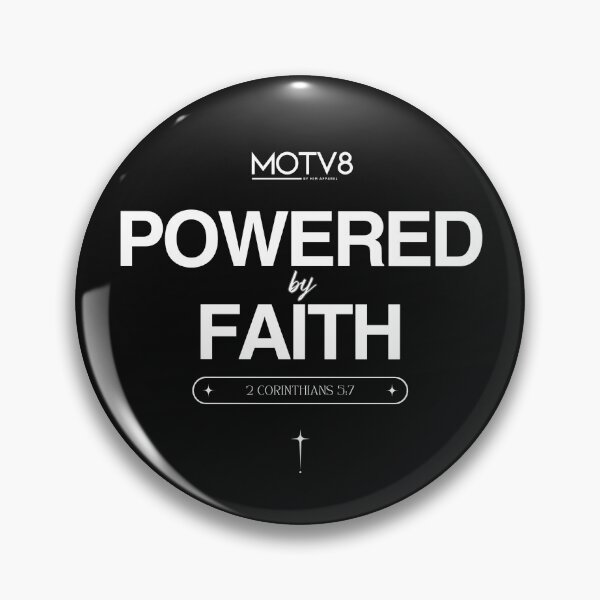 Item preview, Powered by Faith designed and sold by Motv8byHim.