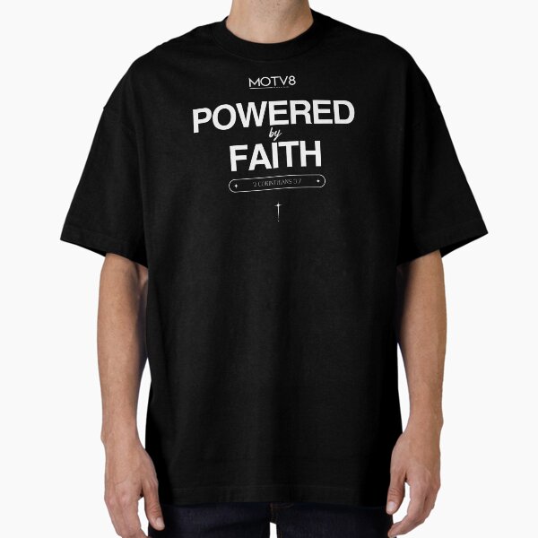 Item preview, Powered by Faith designed and sold by Motv8byHim.
