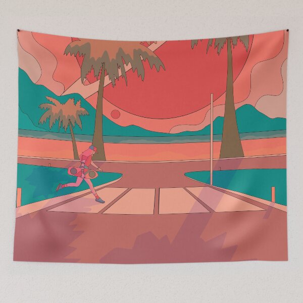 Item preview, Beach crosswalk  designed and sold by Swadeillustrations.