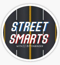 STREET SMARTS Sticker