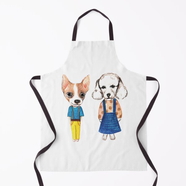 Item preview, Cute cartoon dog boy & gilr designed and sold by PMSNshop.