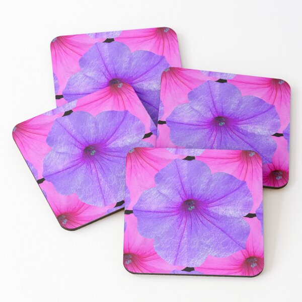 Item preview, Stained Glass Pink Purple Petunia Photography / Floral Photography designed and sold by Victoria Rose.