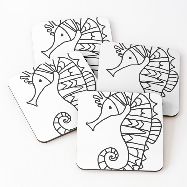 Item preview, sea cow zentangle style designed and sold by CHAEJIMIN.