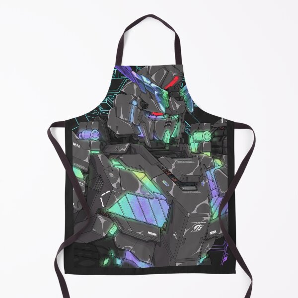Item preview, Black Cool Pastel Unicorn Gundam Art - Anime Mecha Design designed and sold by deveerei.
