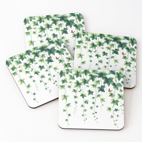 Item preview, Hanging Ivy, Butterflies, and Dragonflies designed and sold by Rowdy Dean.