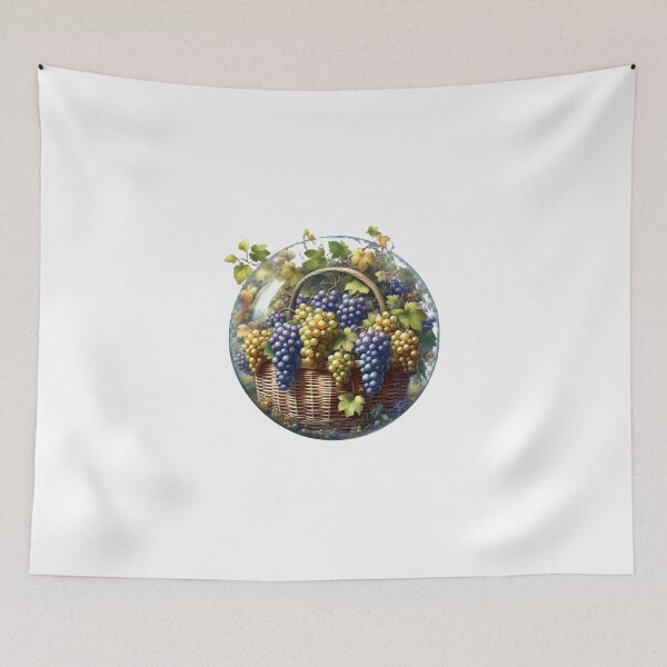 Item preview, Colorful grape basket designed and sold by ModederZukunft.