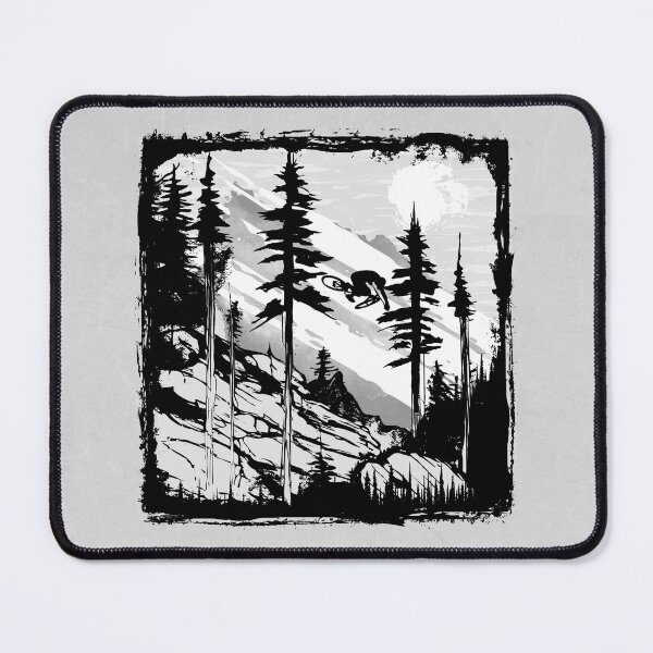 Item preview, Forest MTB Rider. Forest bike art designed and sold by tabemisa.