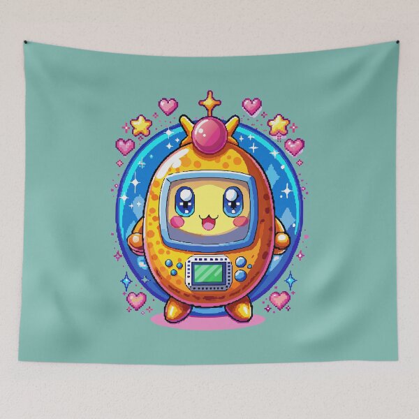 Item preview, Whimsical Tamagotchi Buddy designed and sold by SebTees.