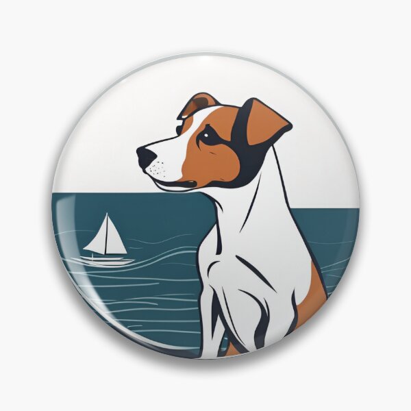 Item preview, Traveler dog in the sea Jack Russel Terrier dog onwer  designed and sold by GoodyPaws.