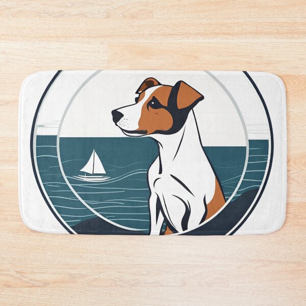Item preview, Traveler dog in the sea Jack Russel Terrier dog onwer  designed and sold by GoodyPaws.