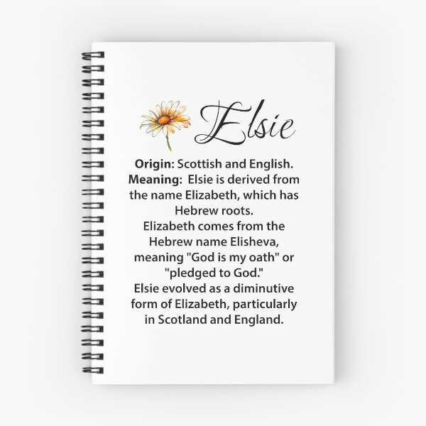 Item preview, Name meaning Elsie designed and sold by OCNau.