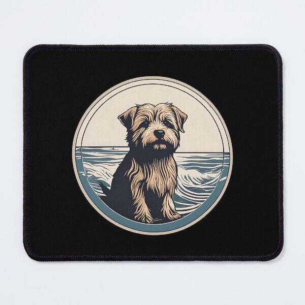 Item preview, Traveler dog in the sea Norfolk Terrier dog onwer designed and sold by GoodyPaws.
