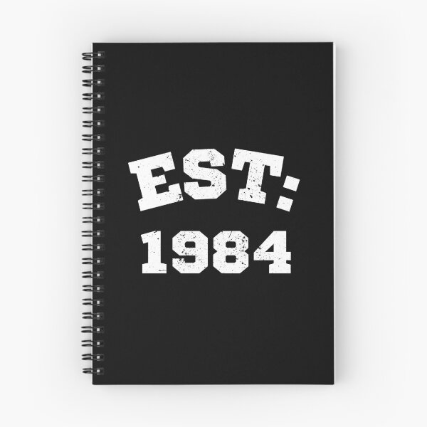 Item preview, EST: 1984 (white letters) designed and sold by BakaDoodles.